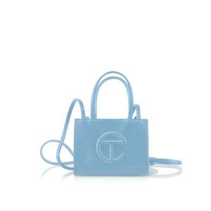 TELFAR Small Shopping Bag - Pool Blue
